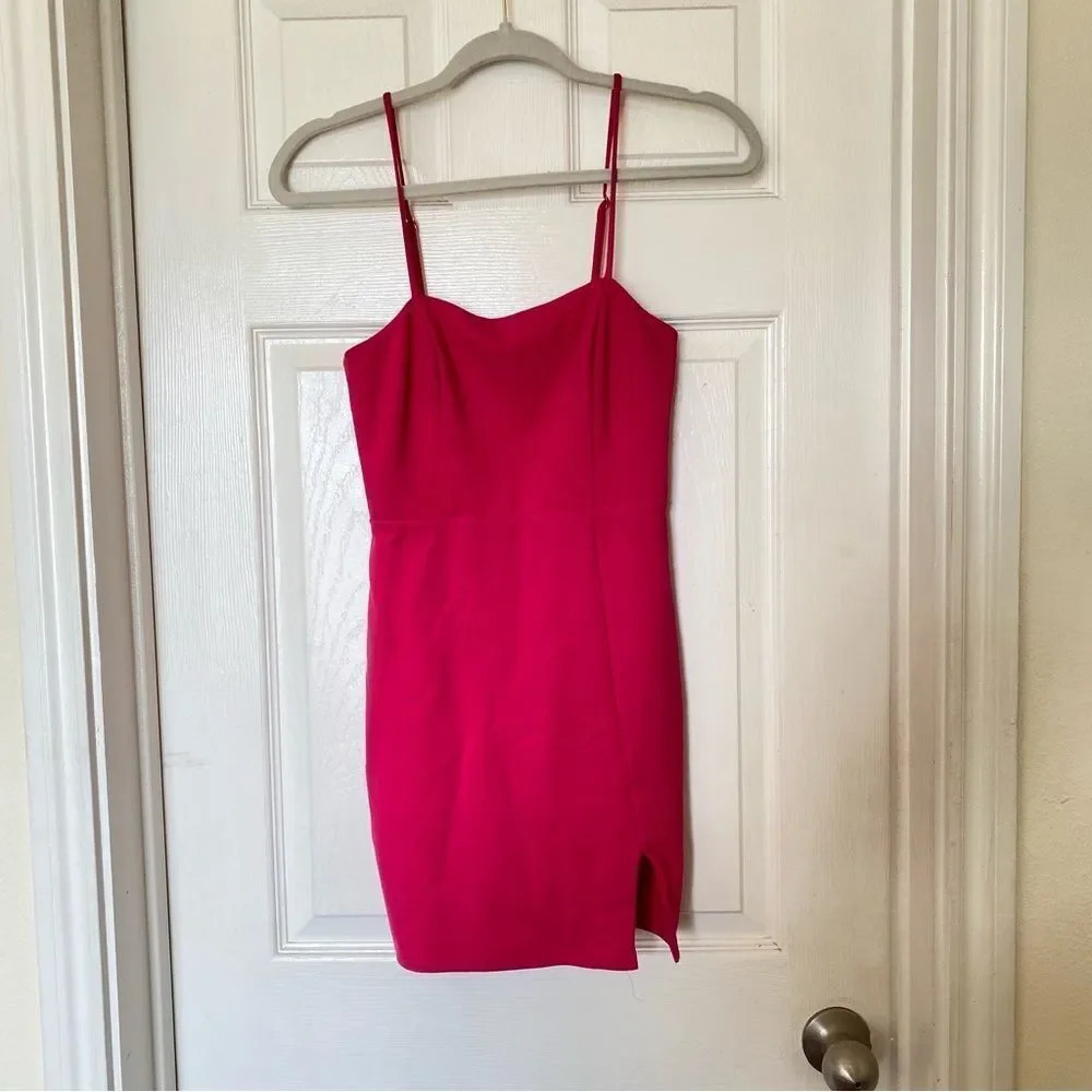 NBD X NAVEN Kelly Dress in Bright Pink XS Revolve Barbie Pink - Picture 5 of 10